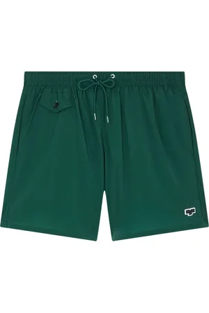 Fursac Badeshorts mit Logo-Patch