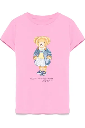 Ralph Lauren T-Shirt mit Polo Bear-Motiv