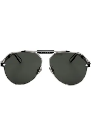 Philipp Plein Getönte Pilotenbrille