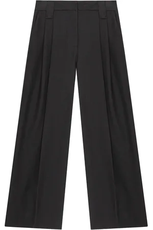 Ganni Hose mit Bundfalten