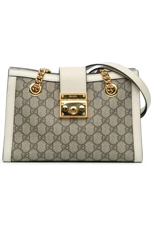 Gucci 2016-2024 kleine GG Supreme Padlock Tote Bag