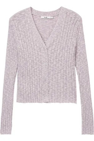 B+AB Gerippter Cardigan