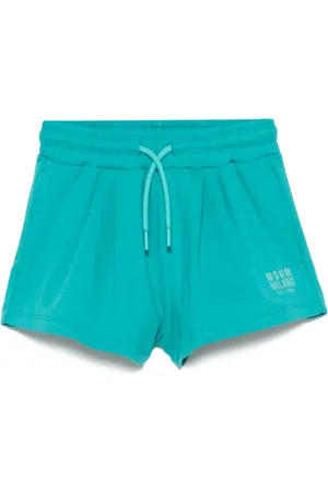 Msgm Shorts mit Logo-Applikation