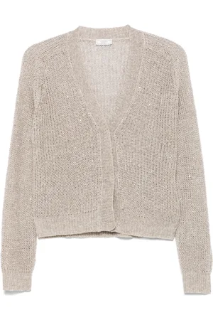 PESERICO SIGN Cardigan mit Pailletten