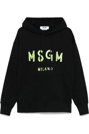 Msgm Hoodie mit Logo-Print