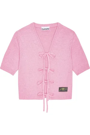 Ganni Kurzärmeliger Cardigan