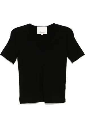 3.1 Phillip Lim Geripptes T-Shirt