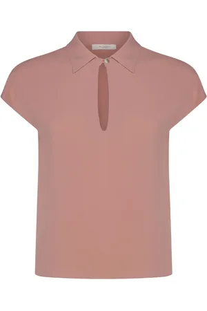 Glanshirt Klassische Satinbluse