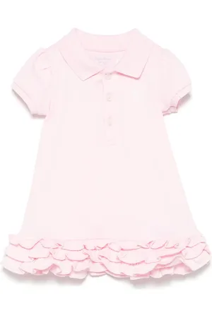 Ralph Lauren Kleid mit Rüschensaum