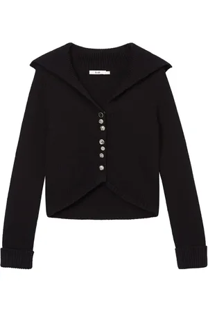 B+AB Cardigan mit breitem Revers