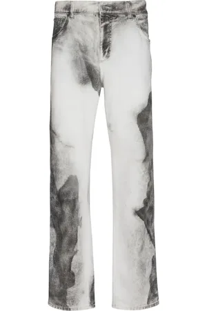Balmain Jeans mit Mond-Print