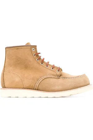 Red Wing Wildlederstiefel mit Kontrastsohle