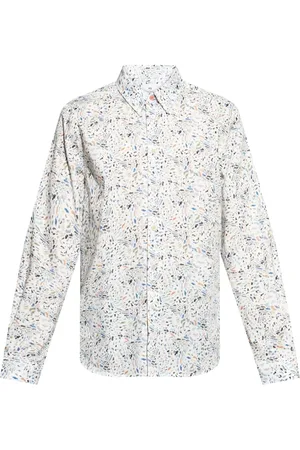 Paul Smith Hemd mit abstraktem Print