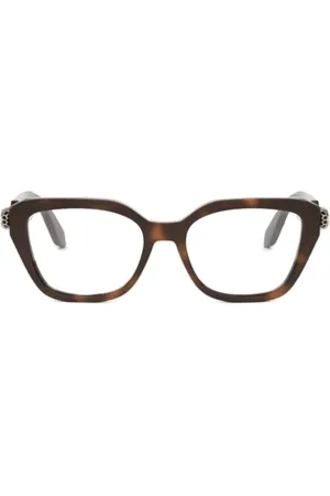 Bvlgari Brille mit eckigem Gestell