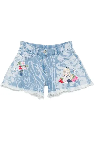 MONNALISA X Disney Shorts mit Bleach-Effekt