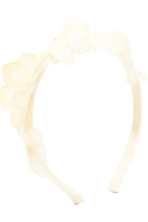 Elisabetta Franchi Haarreif mit Blumenapplikation
