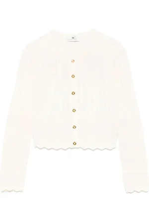 Elisabetta Franchi Cardigan aus Pointelle-Strick