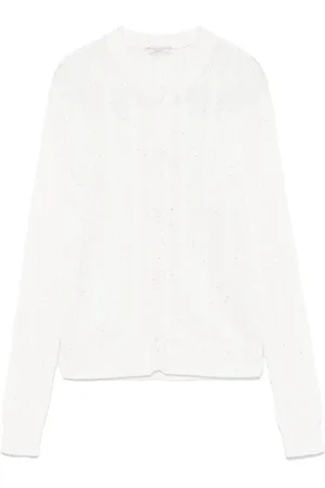 PESERICO SIGN Cardigan mit Pailletten