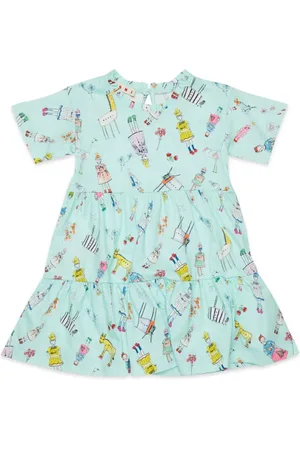 Marni Kleid mit Rainbow Day-Print