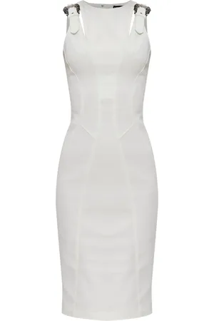 VERSACE Midikleid mit Schlitz hinten