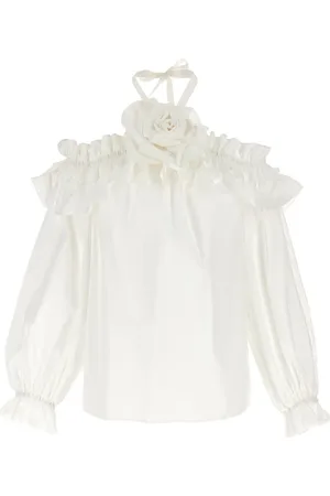 Carolina Herrera Schulterfreie Bluse