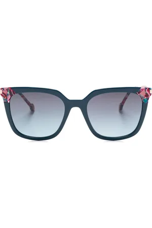 Carolina Herrera Sonnenbrille im Butterfly-Design