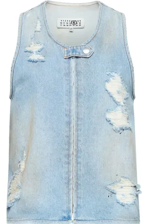 Maison Margiela Weste im Distressed-Look