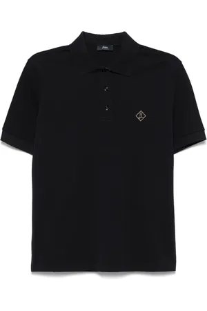 HERNO Poloshirt mit Logo-Stickerei