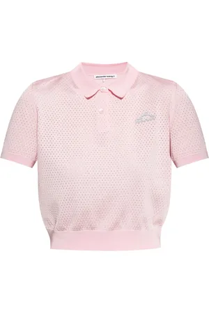 Alexander Wang Poloshirt mit Logo-Print