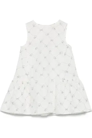 Elisabetta Franchi Kleid mit Logo-Print