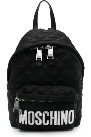 Moschino Gesteppter Rucksack mit Logo