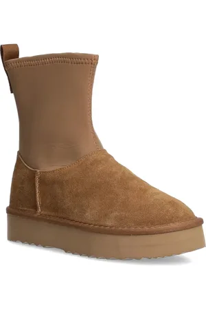 Patrizia Pepe Girl Stiefeletten mit Kontrasteinsatz