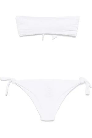 FISICO Bikini mit Lochstickerei
