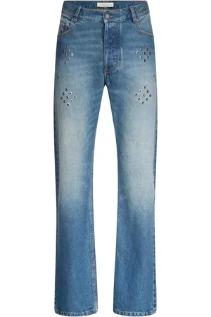 Ludovic De Saint Sernin Jeans mit Ösendetail