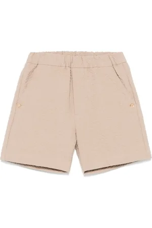 VERSACE Shorts mit Knitteroptik