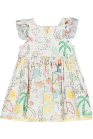 Stella McCartney Summer Doodles Kleid