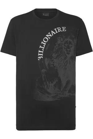 BILLIONAIRE T-Shirt mit Löwen-Print