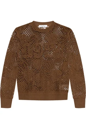 Max Mara Pullover mit Lochstrickmuster