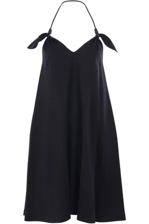 Loewe Midikleid mit Knotendetail