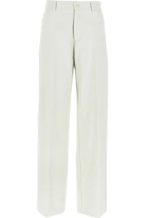 NUDE Hose aus Faux-Leder