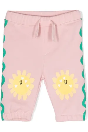 Stella McCartney Jogginghose mit Sonnen-Print