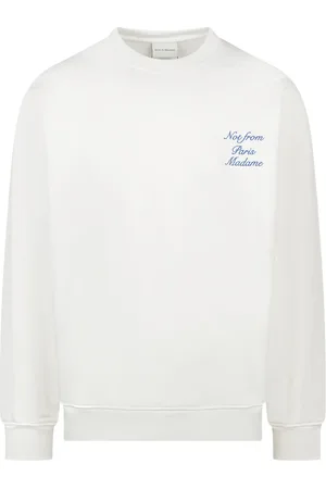Drôle de Monsieur Sweatshirt mit Logo-Stickerei
