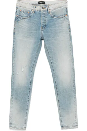 Purple Brand Jeans im Distressed-Look