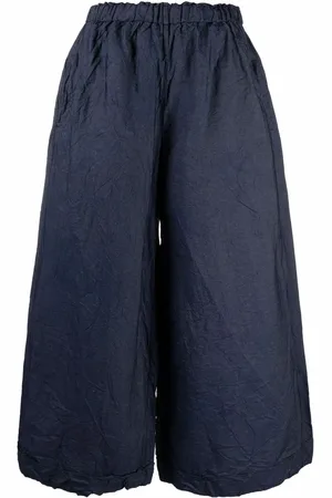 DANIELA GREGIS Cropped-Hose mit weitem Bein