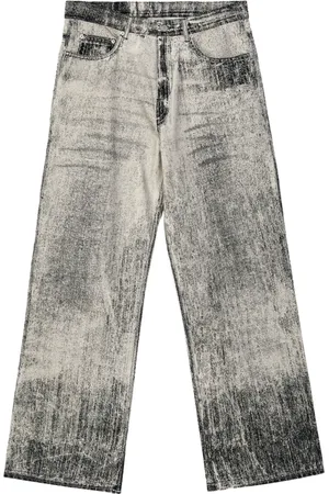 Camper Gerade Jeans im Distressed-Look
