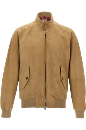 Baracuta Bomberjacke aus Wildleder