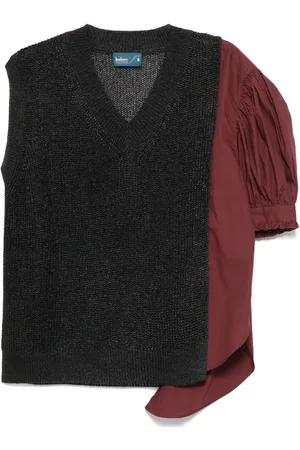 Kolor Pullover mit V-Ausschnitt