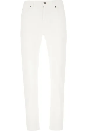 7 for all Mankind Jeans mit Knopfverschluss