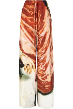 Alexander McQueen Hose mit durchgehendem Print