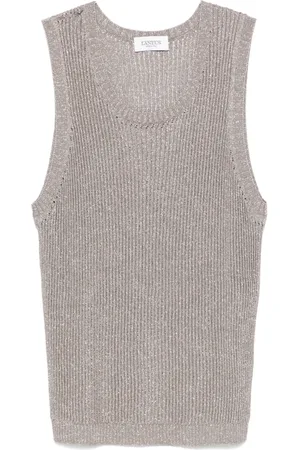 LANEUS Trägershirt aus Lurex
